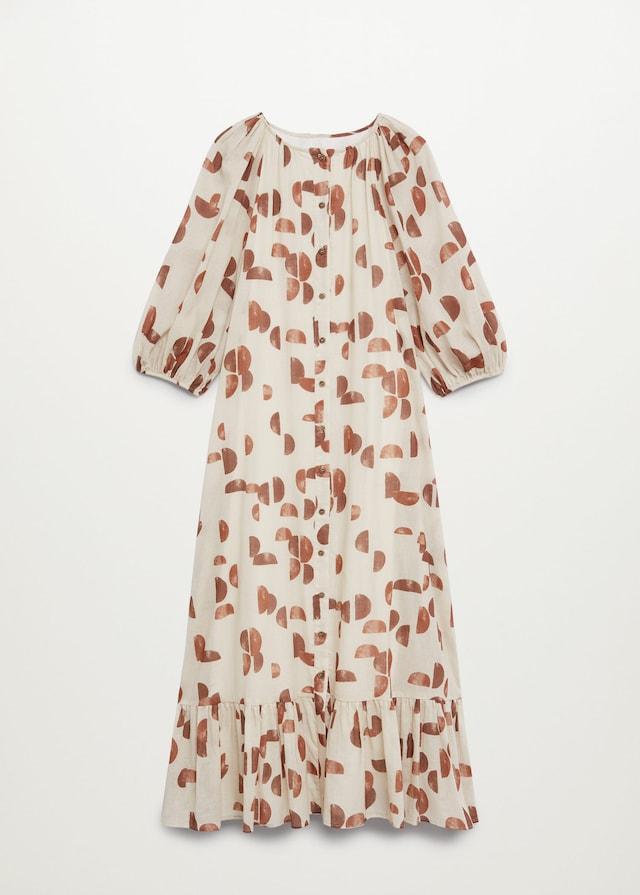 Geometric print dress