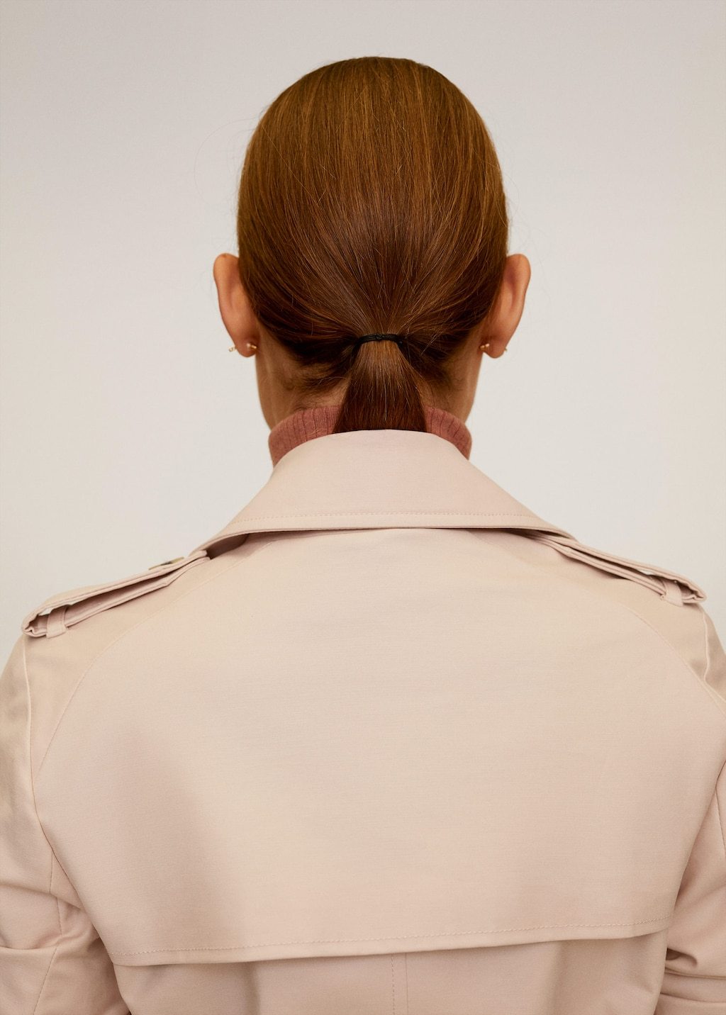 Classic cotton trench coat