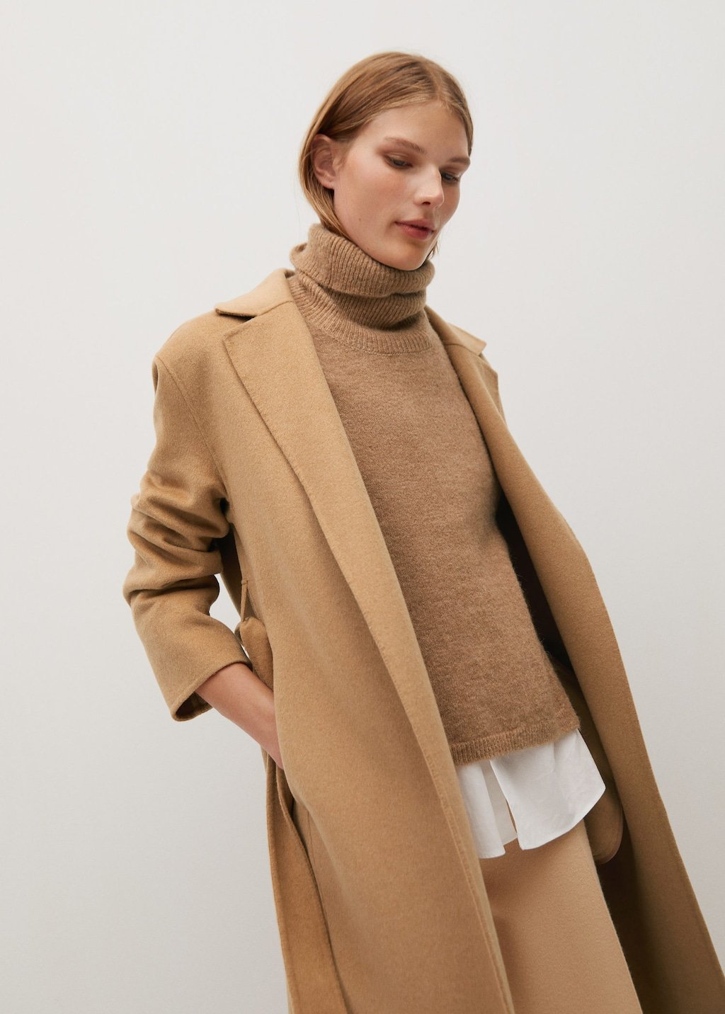 Handmade wool coat