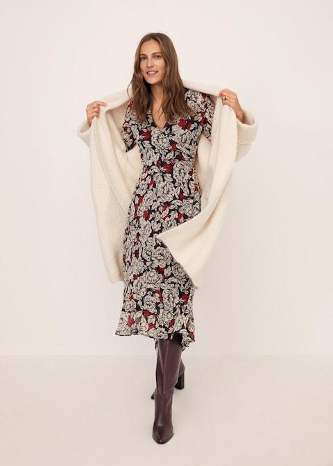 Floral pattern dress