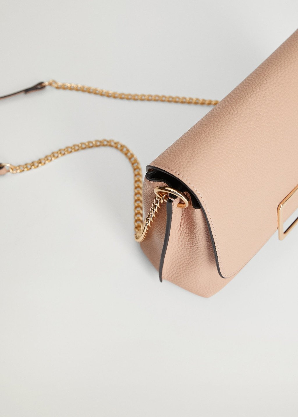 Buckled flap bag
