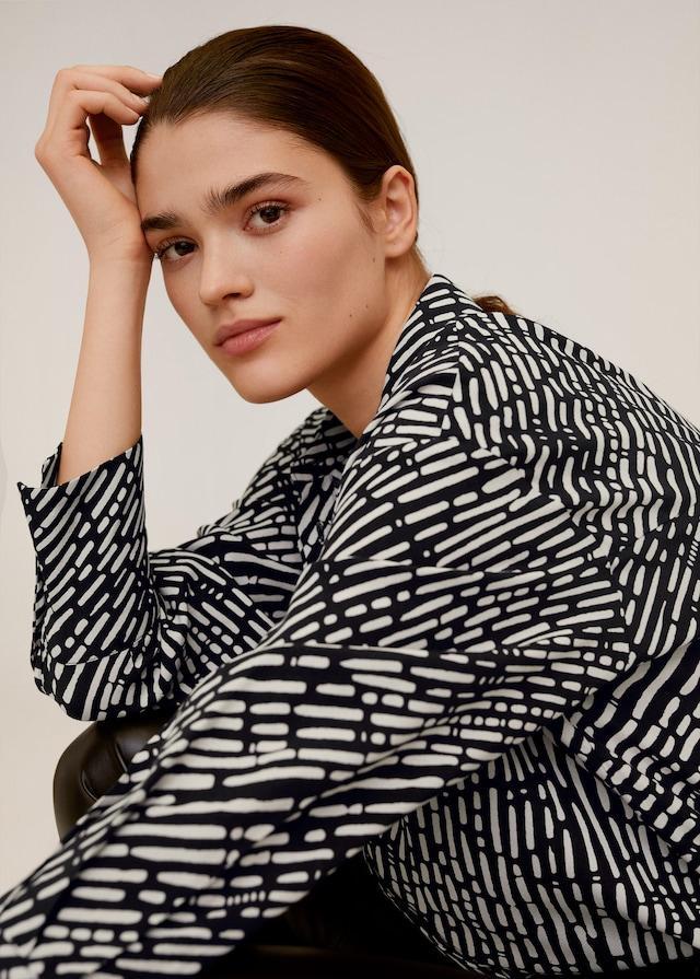 Flowy printed blouse