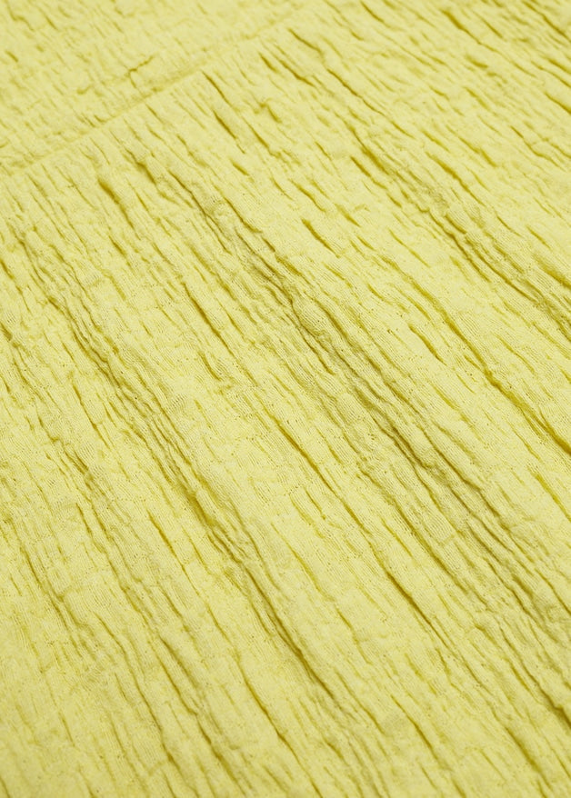 Textured cotton-blend dress