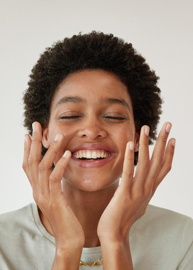 Essential cotton-blend T-shirt