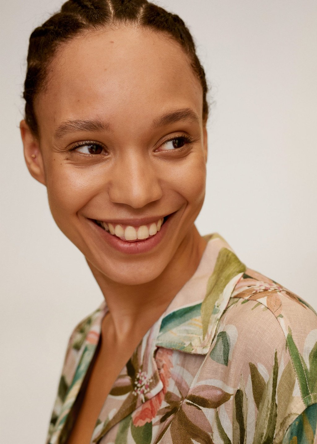 Tropical print shirt