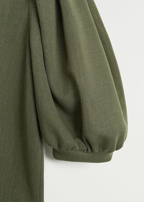 Puffed sleeves T-shirt