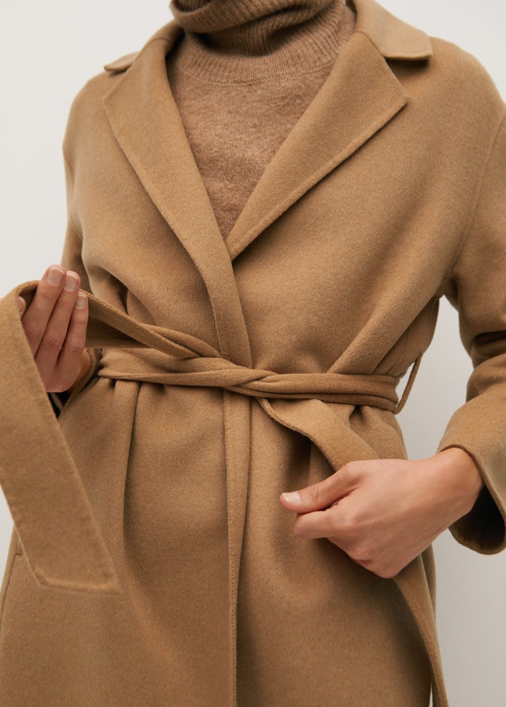 Handmade wool coat
