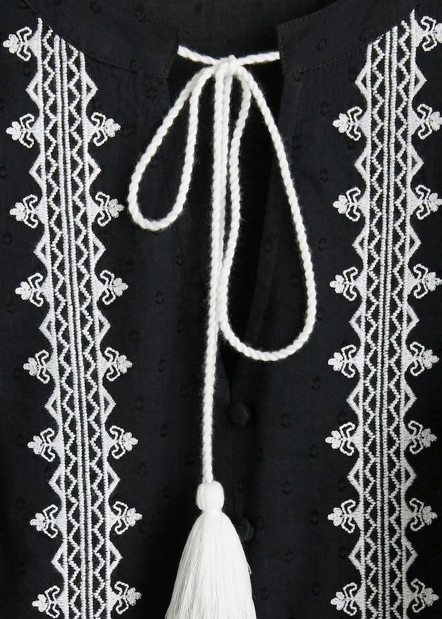 Plumeti embroidered dress