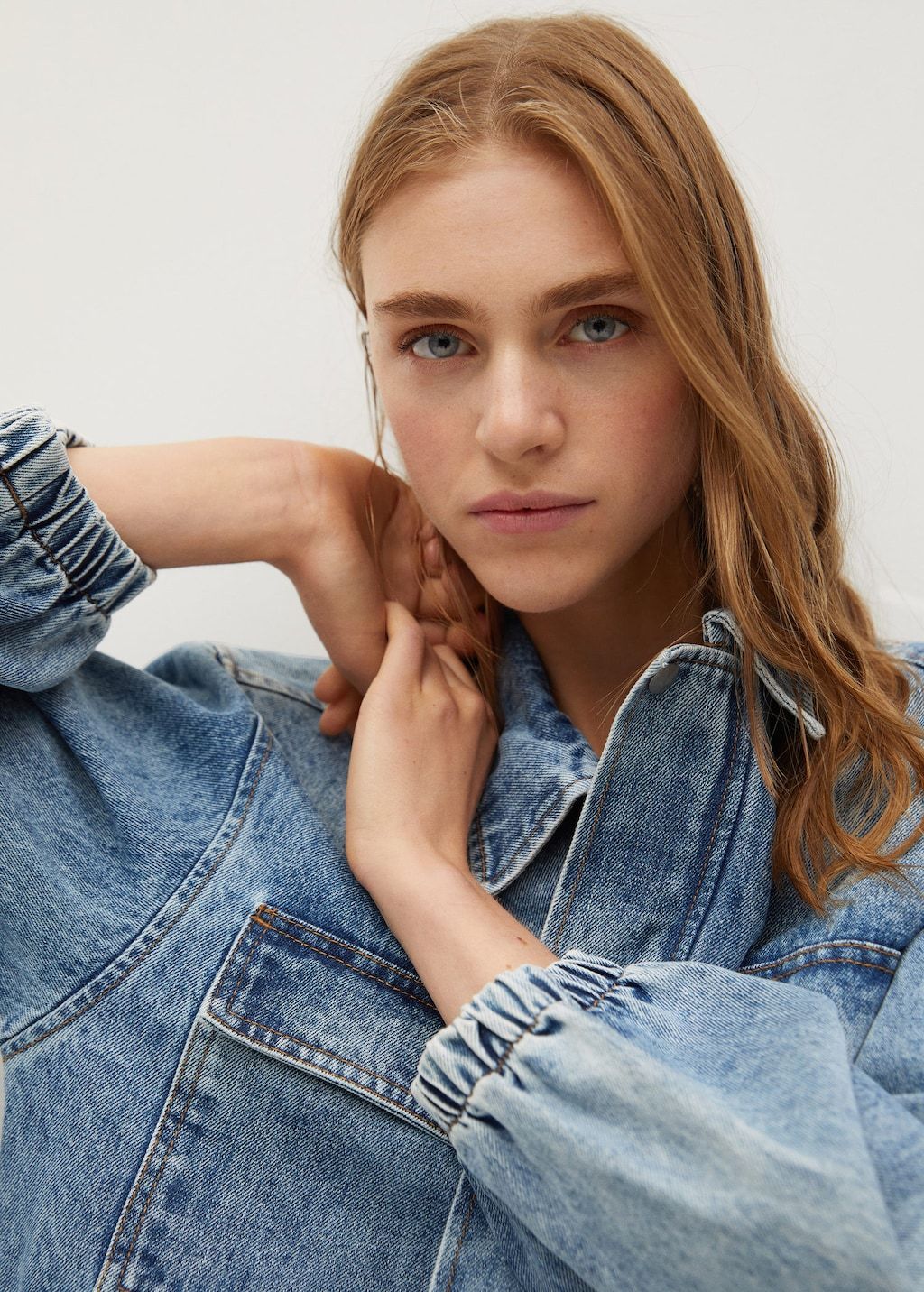 Oversize denim jacket