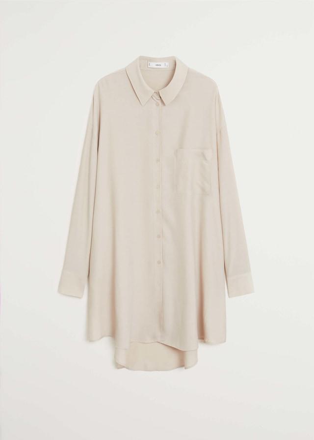 Oversize flowy shirt