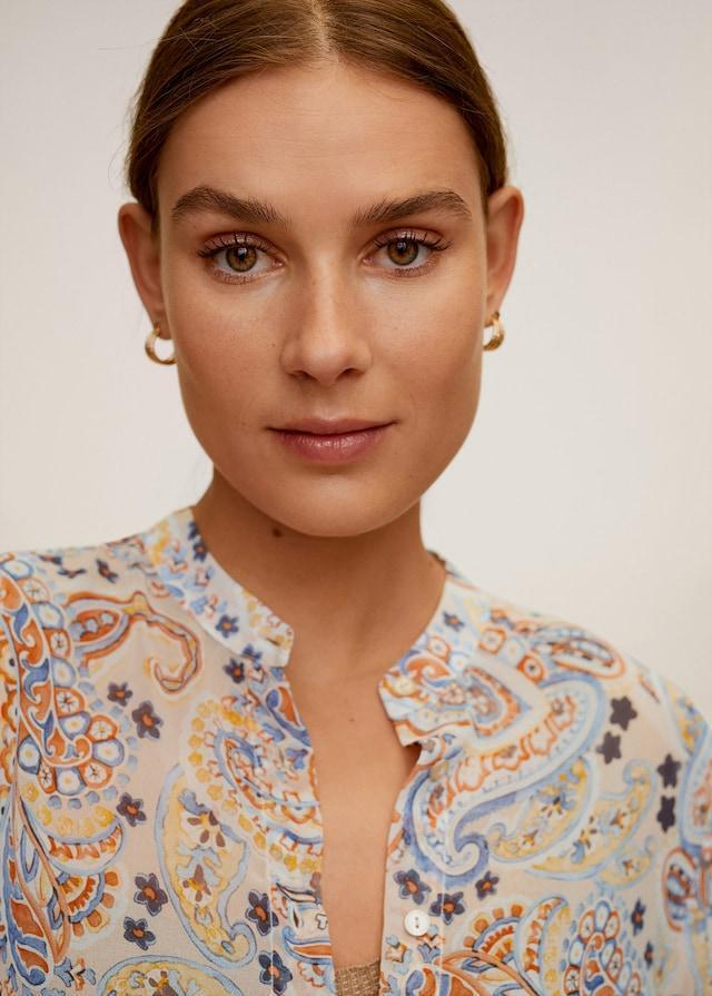 Paisley long blouse