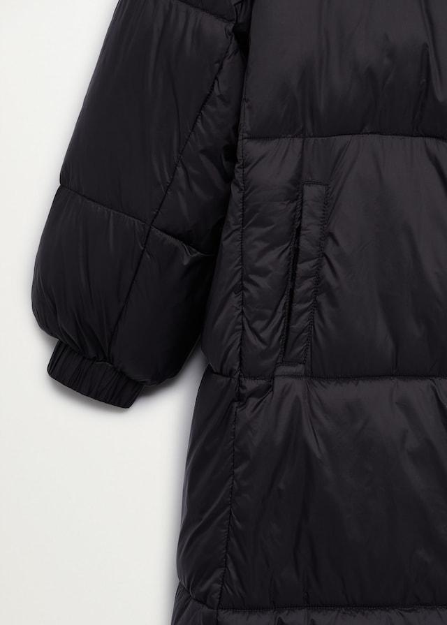Oversize quilted coat
