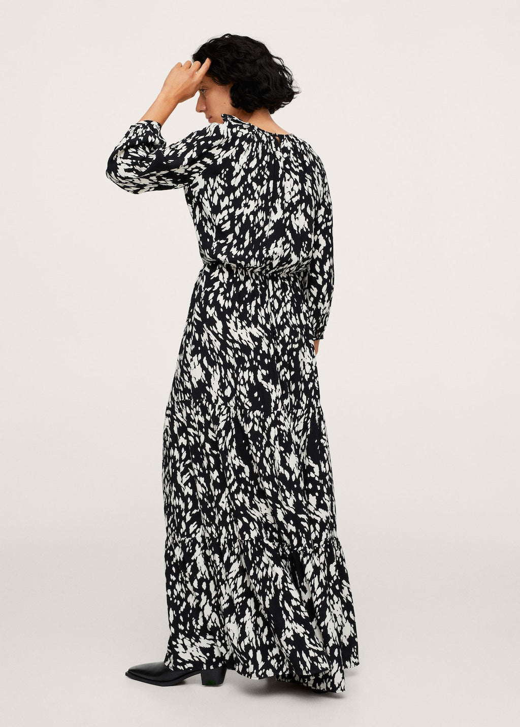 Printed long dress