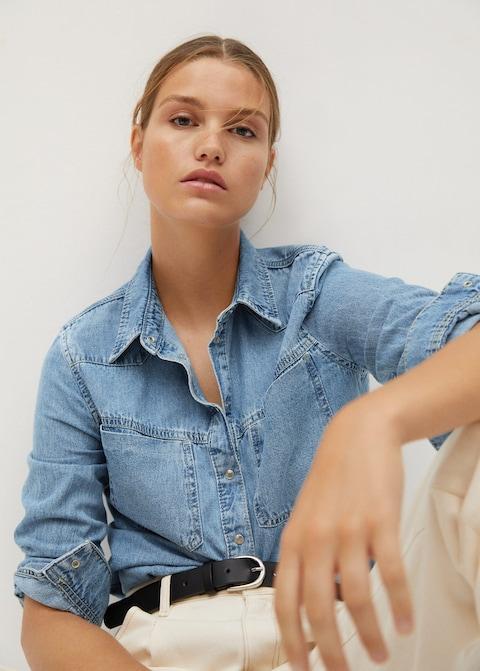 Medium denim shirt