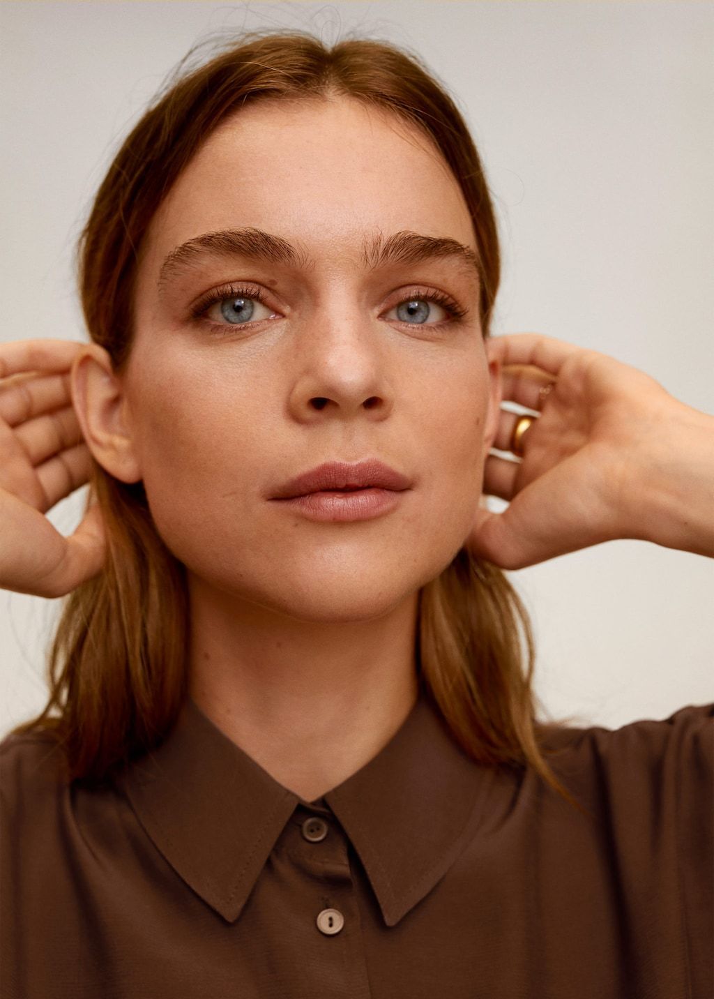 Oversize flowy shirt