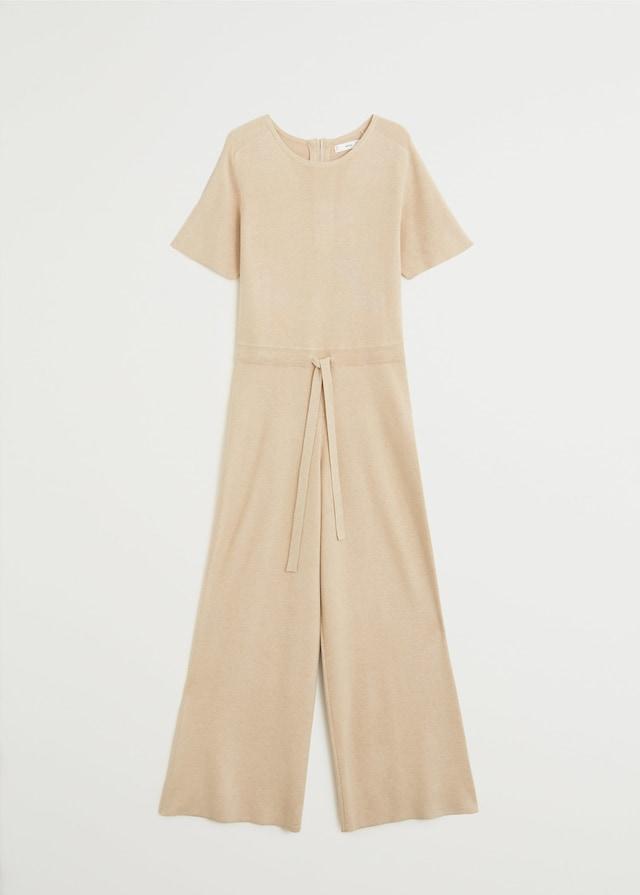 Long knit jumpsuit