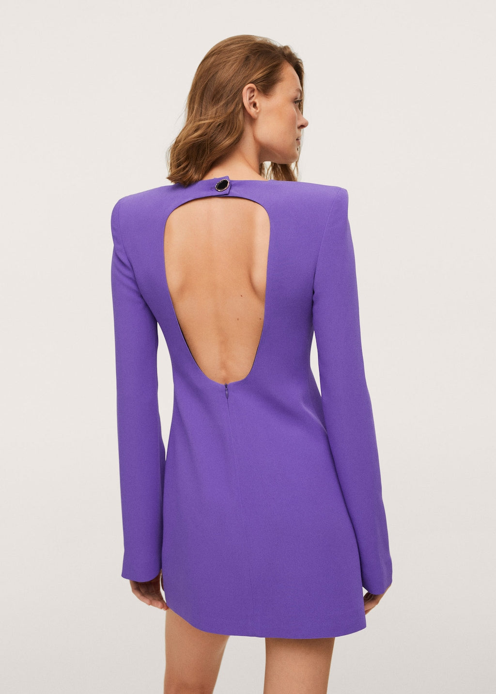 Cut-out back dress