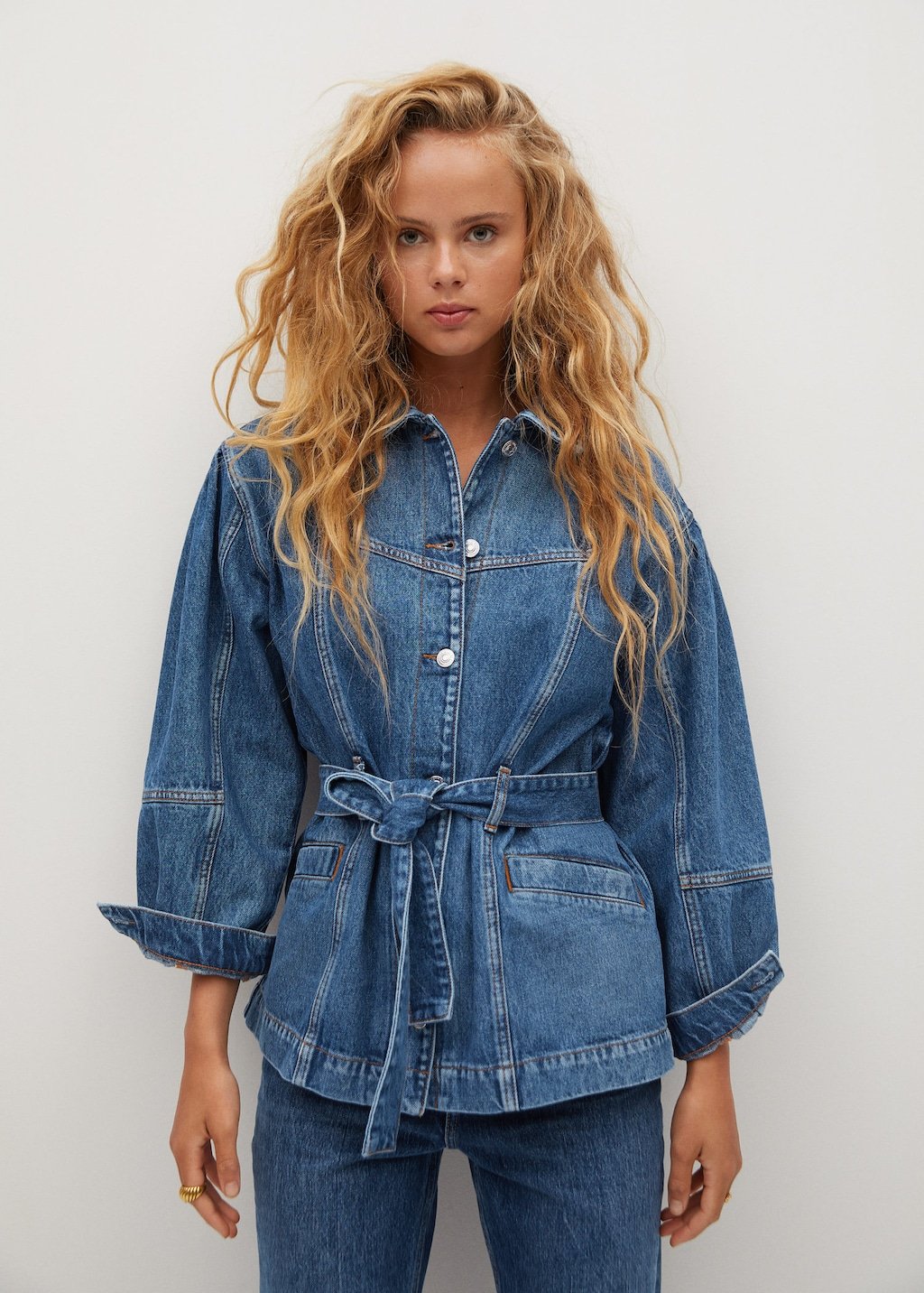 Oversize denim jacket