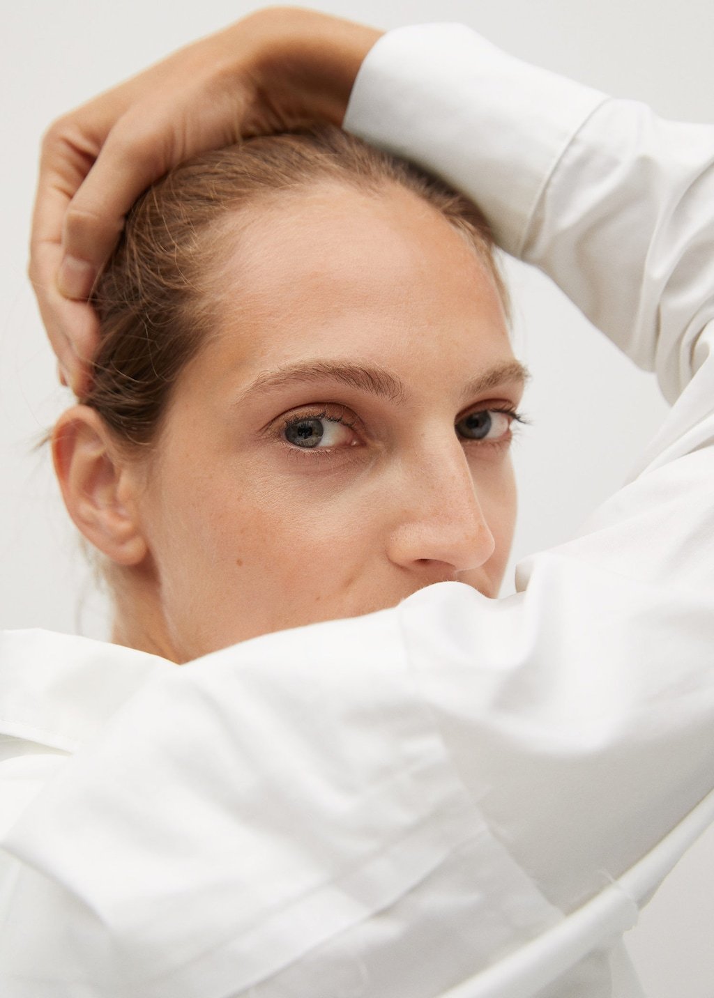 Oversize cotton shirt