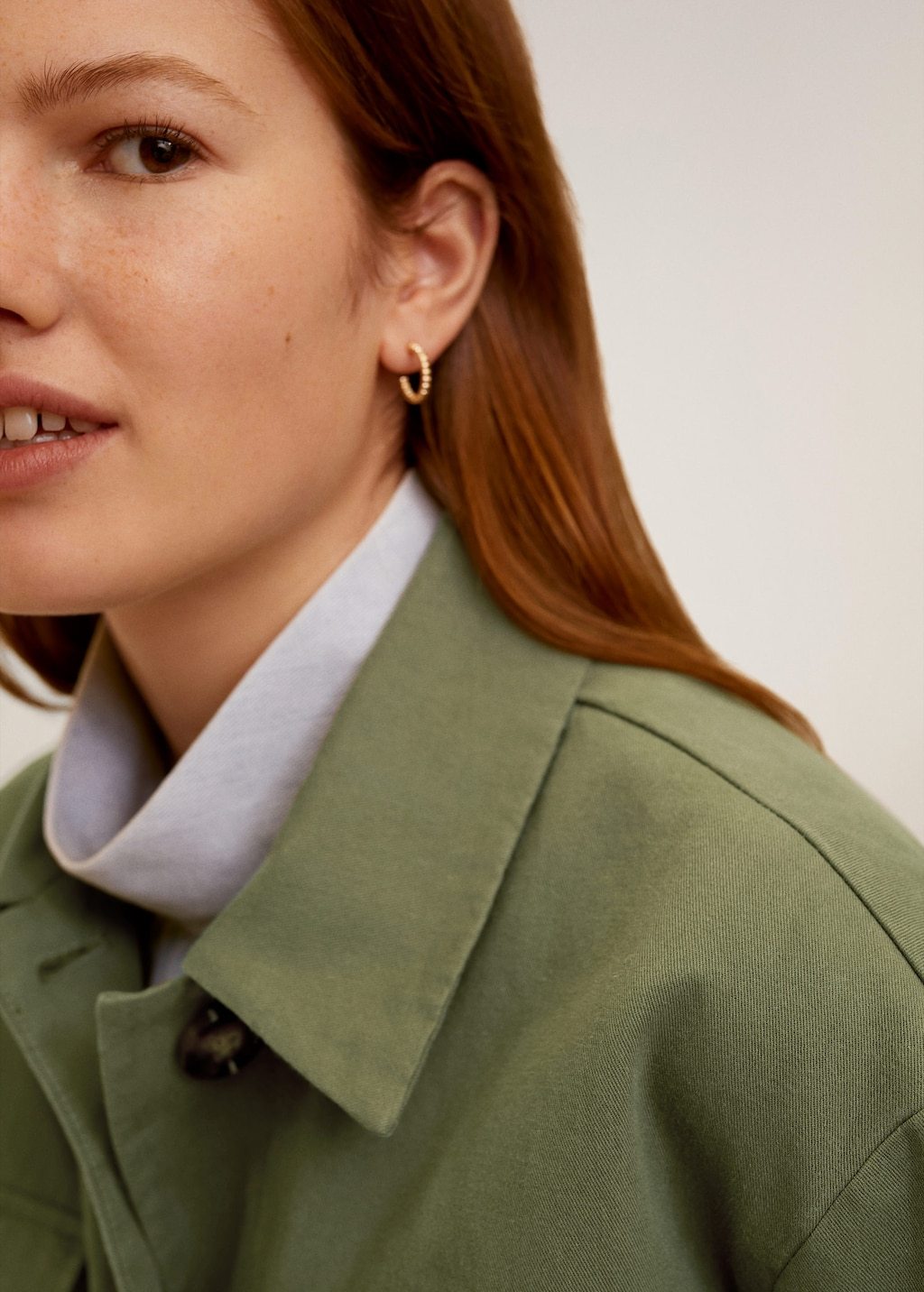 Multi-pocket cotton jacket