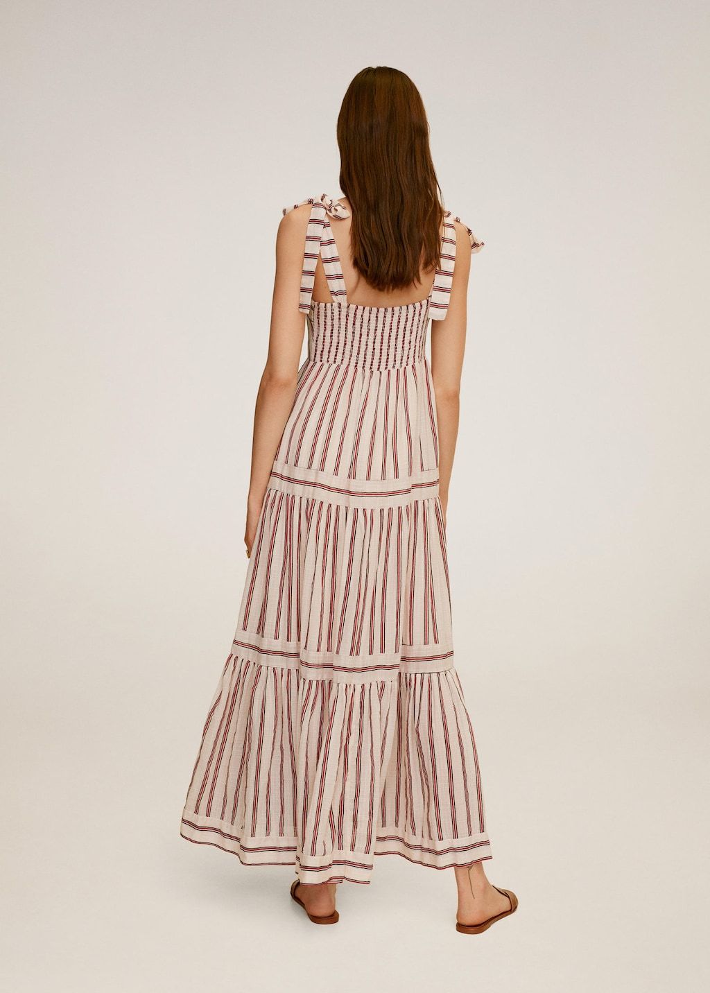 Striped long dress
