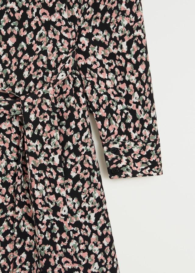 Animal print dress