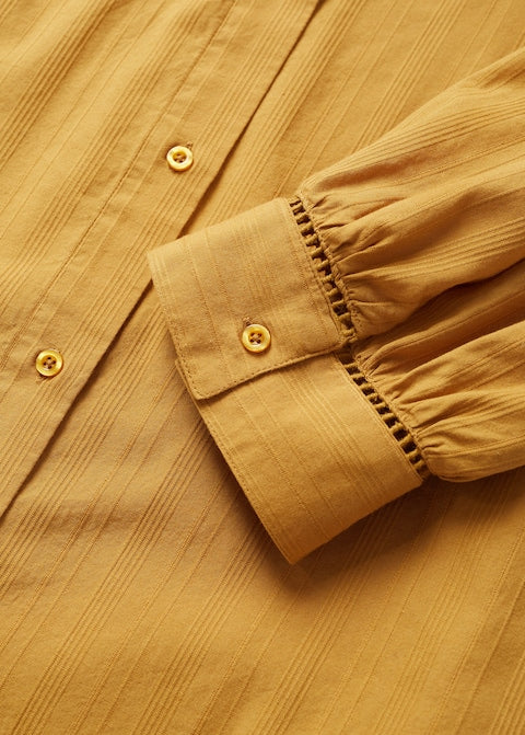 Shirt textured dress