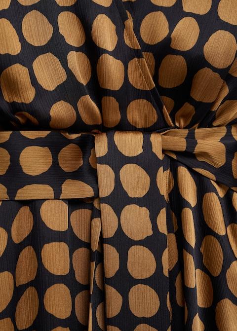 Geometric print dress