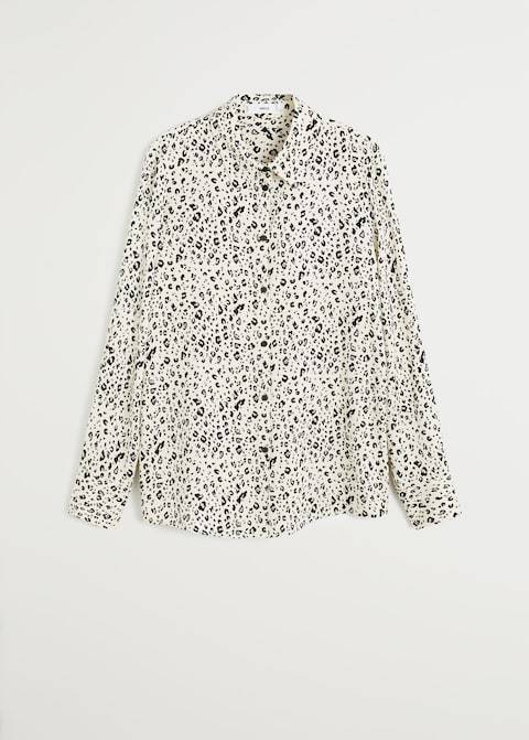 Printed flowy shirt