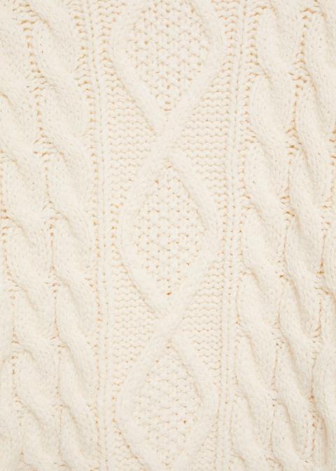 Knitted turtleneck dress