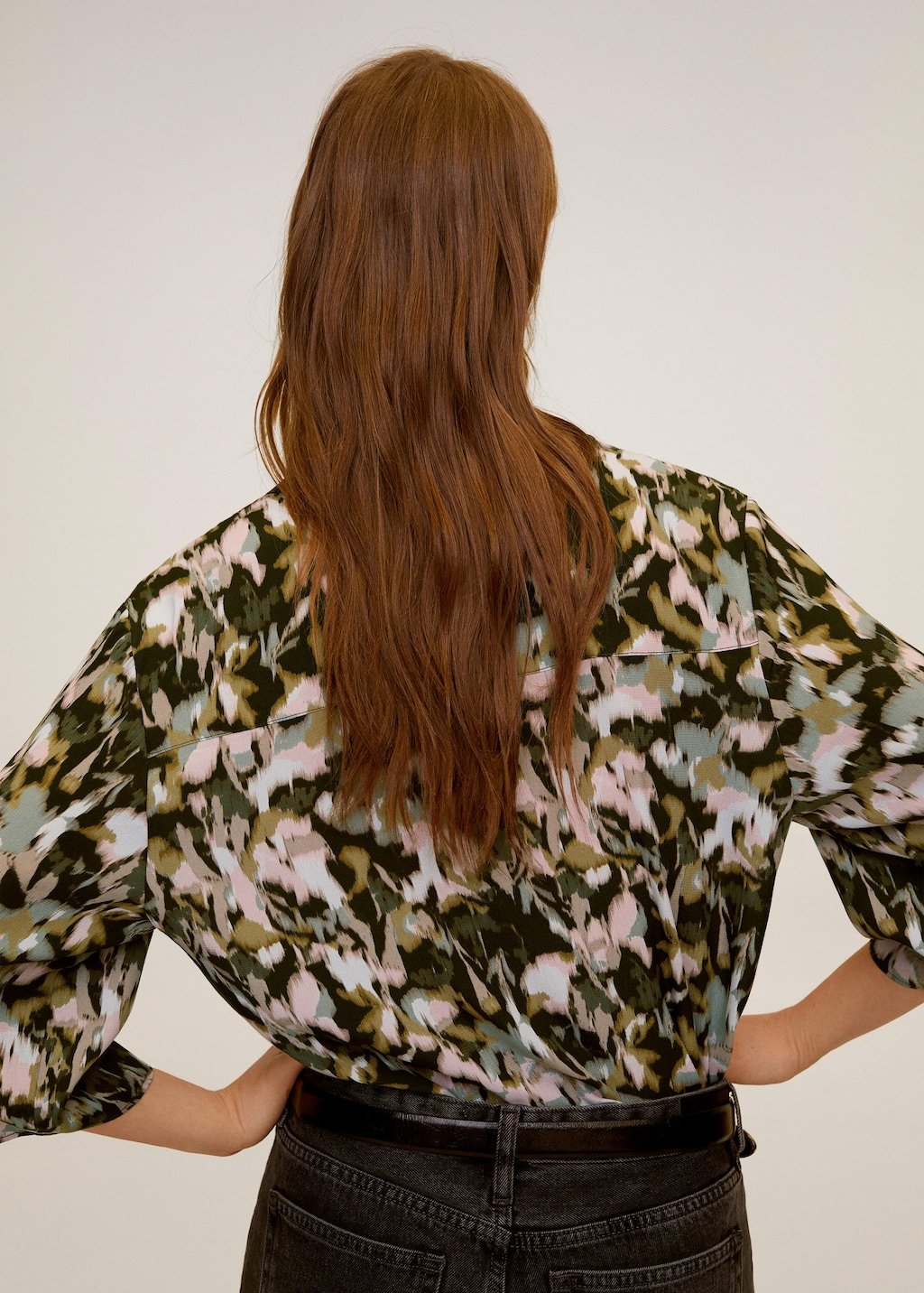 Print blouse