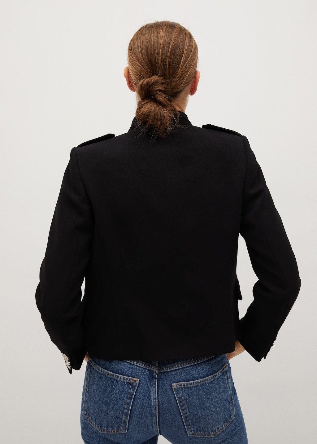 Double-breasted jacket