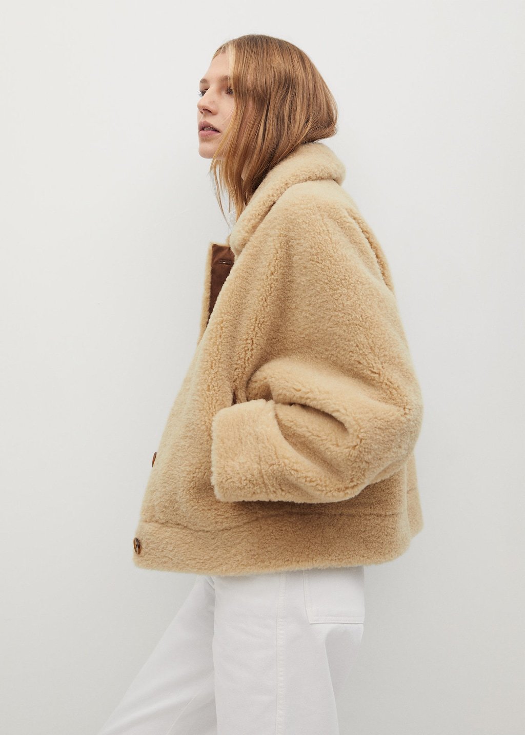 Faux shearling jacket