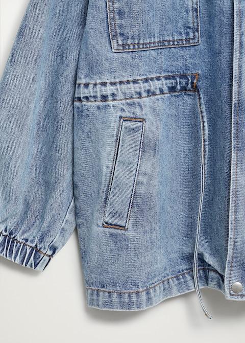 Oversize denim jacket