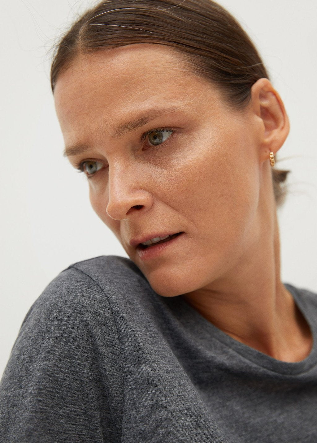 Essential cotton-blend T-shirt