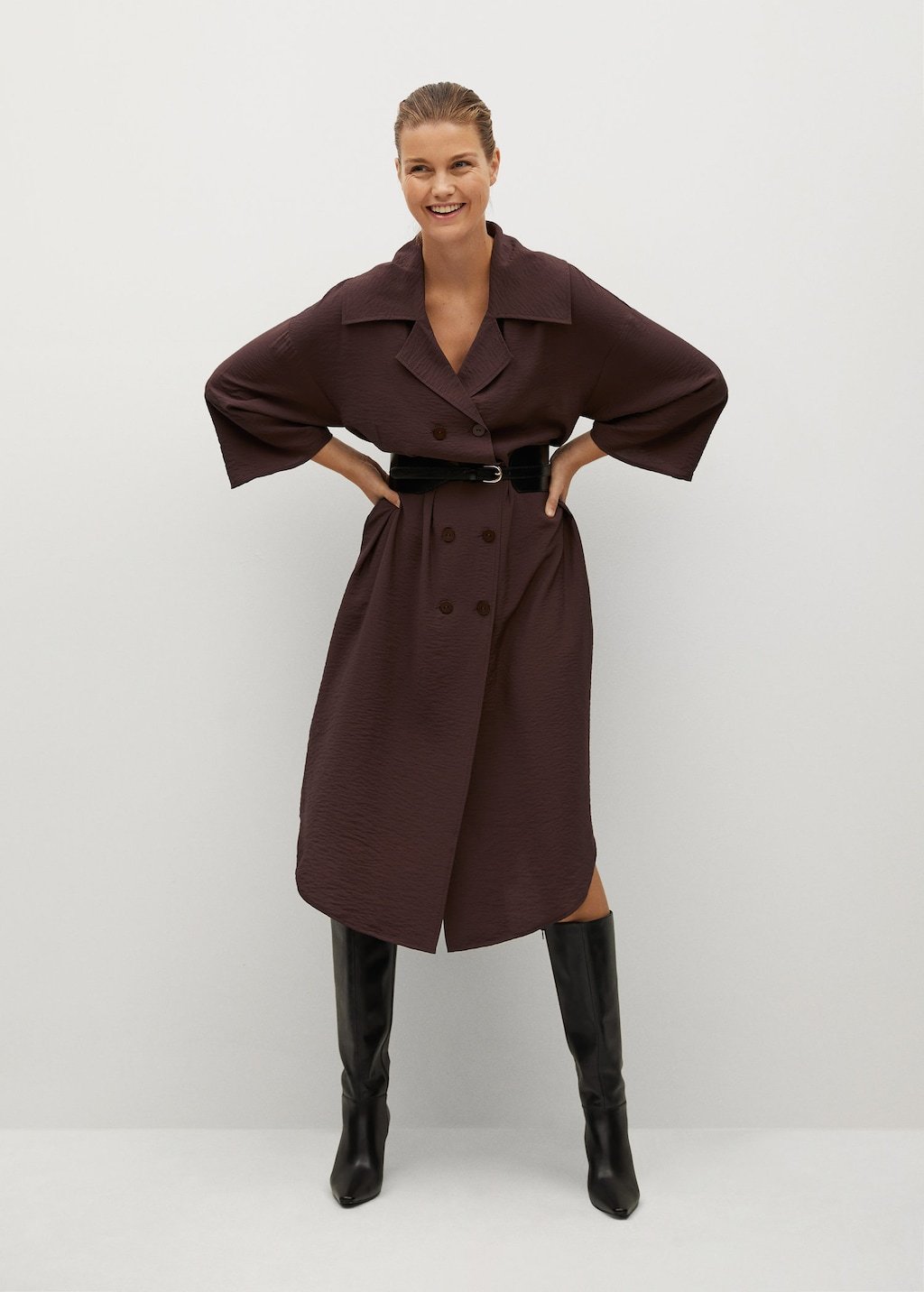 Double-breasted dress