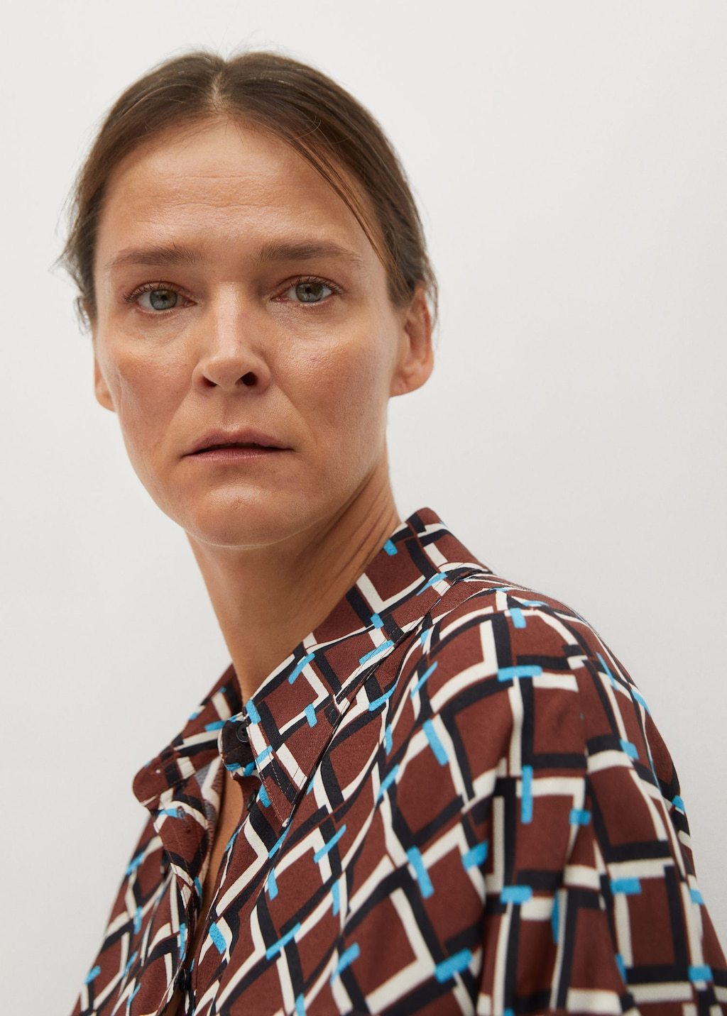 Navy Belt shirt dress