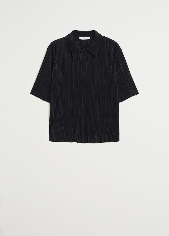 Pleated shirt