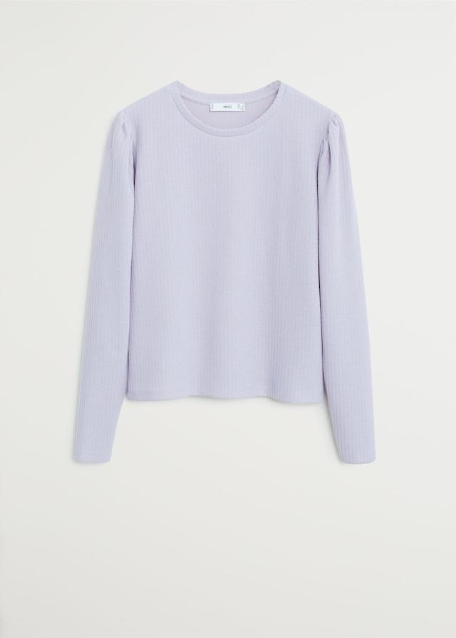 Puffed sleeves T-shirt