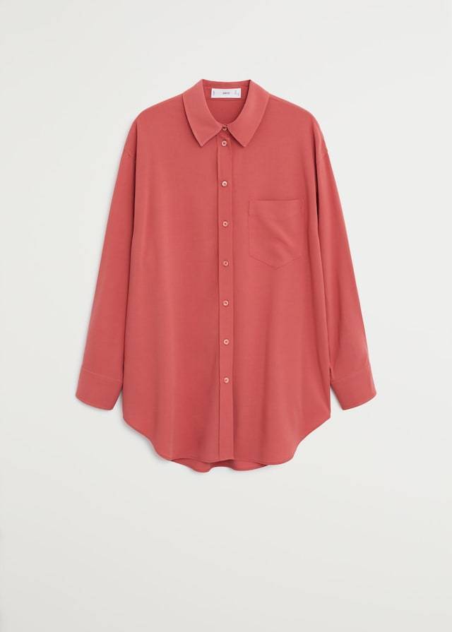 Oversize flowy shirt