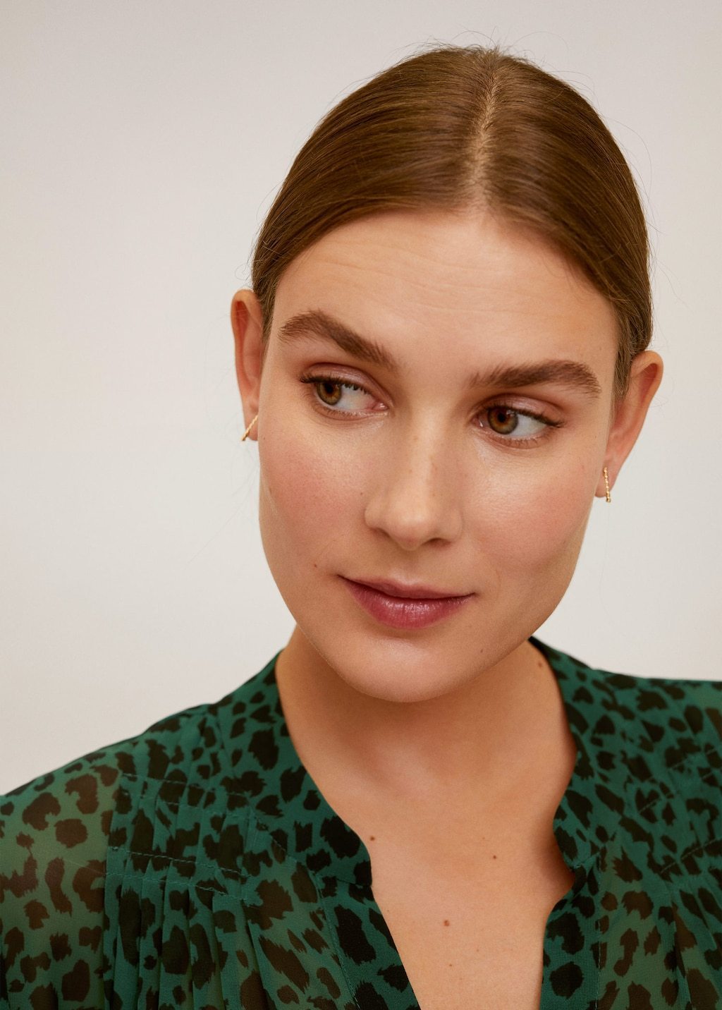 Flowy printed blouse