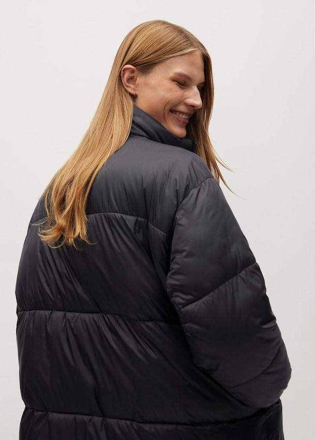Oversize quilted coat
