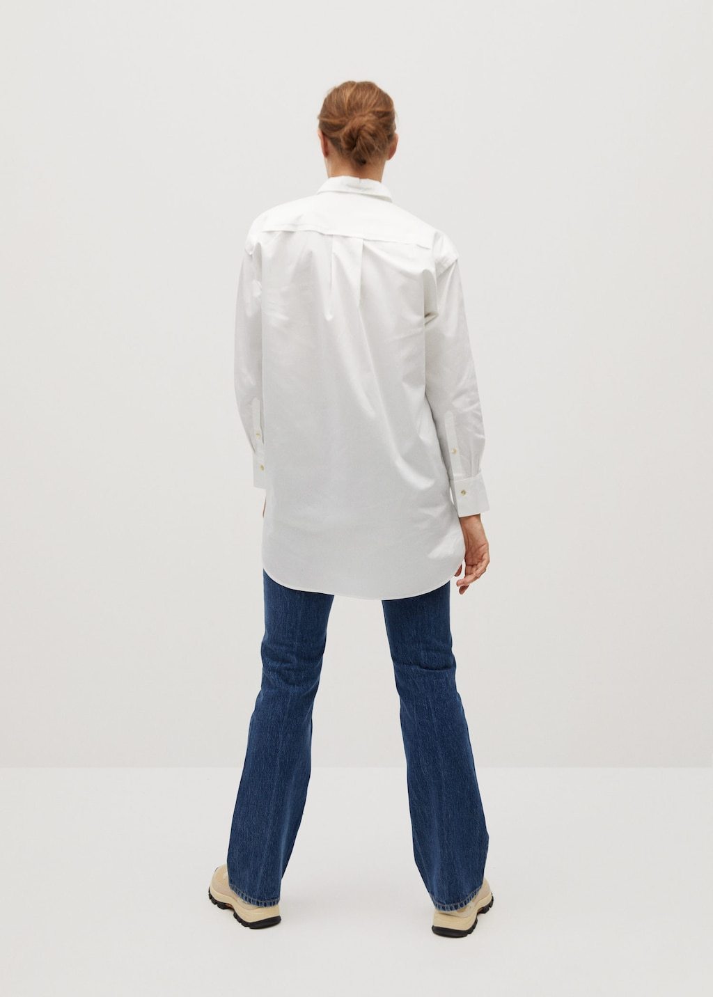 Oversize cotton shirt