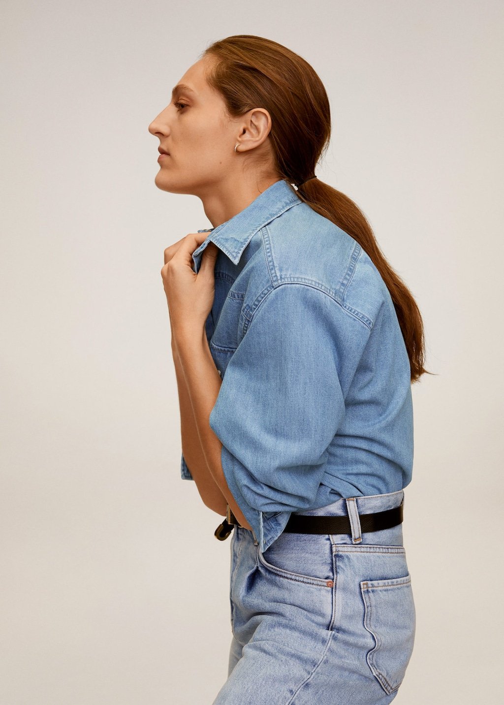 Denim shirt