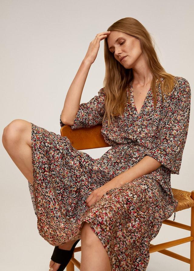 Floral print dress