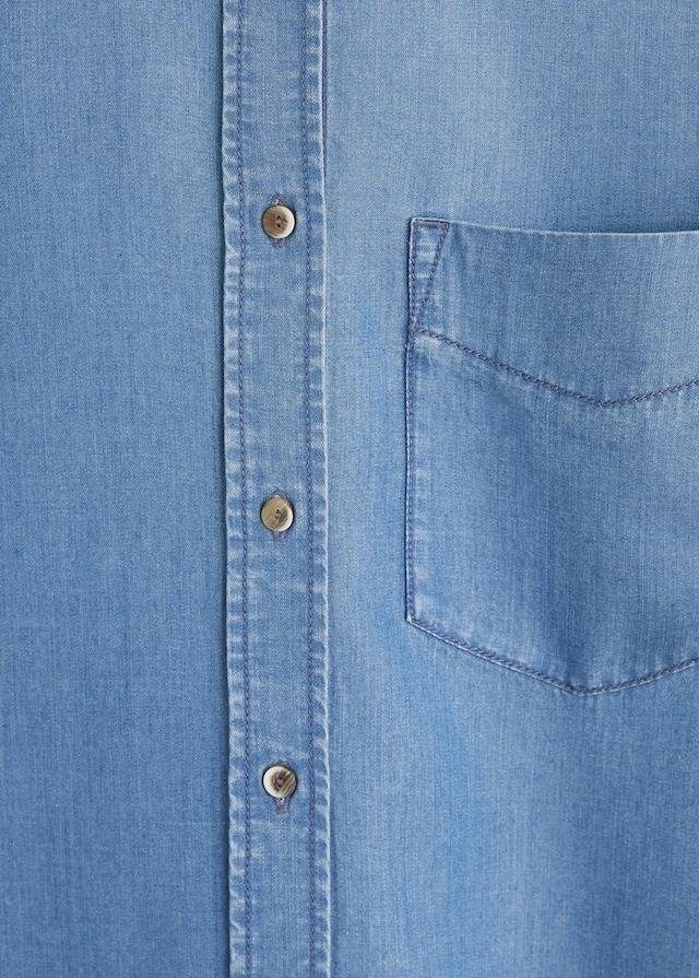 Denim style soft shirt