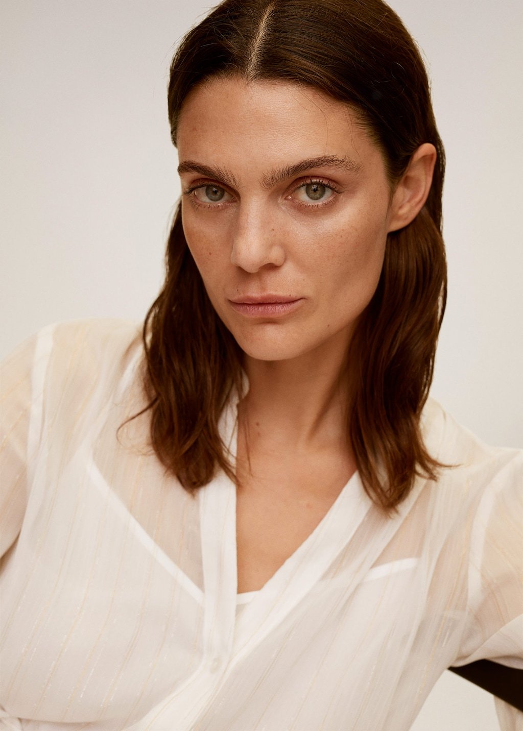 Metallic thread dress