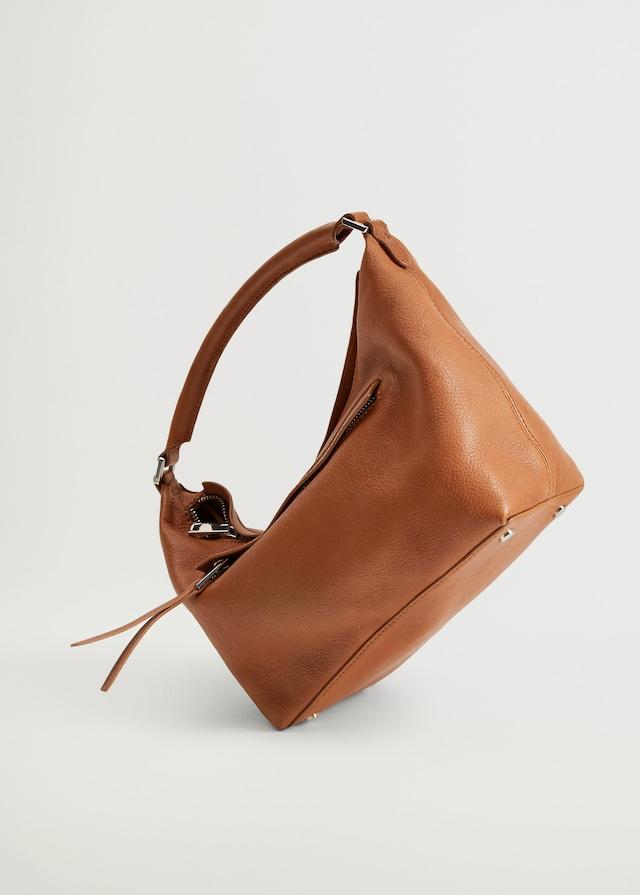 Multi-position leather bag