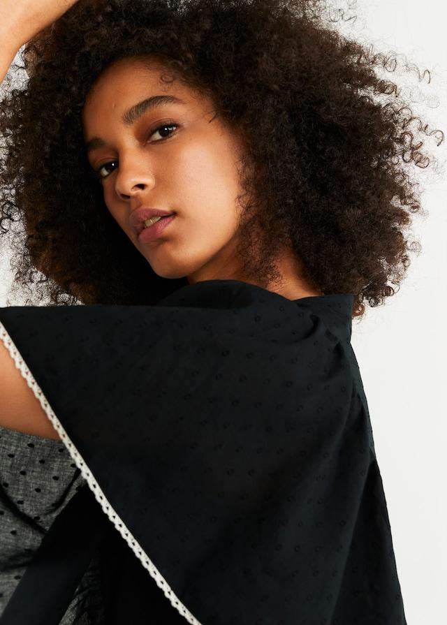 Plumeti embroidered dress