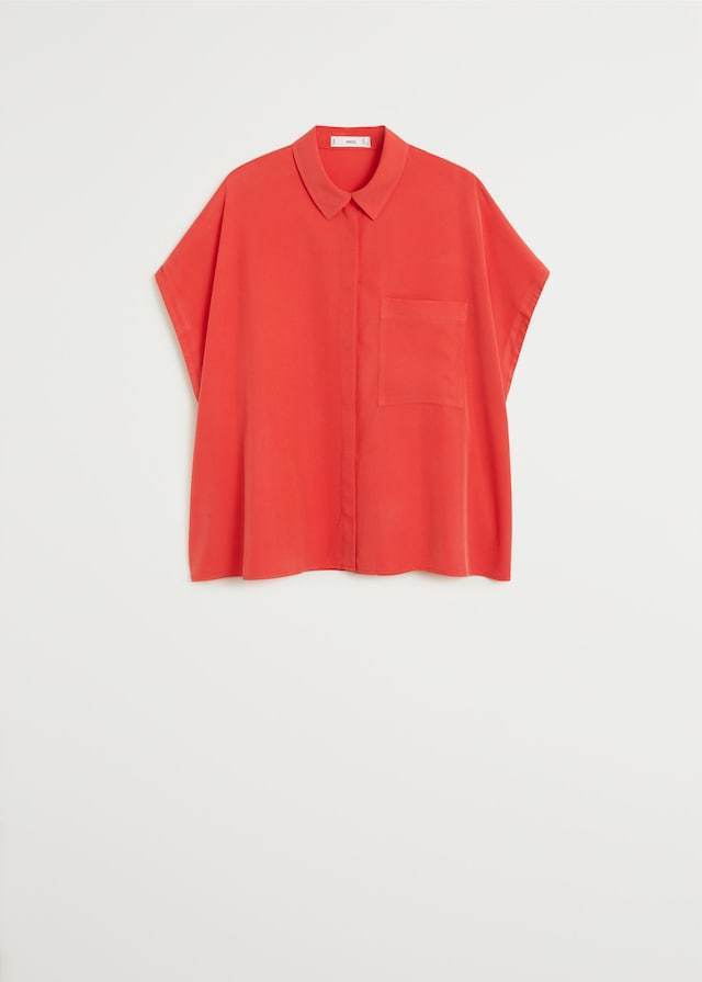 Pocket modal shirt